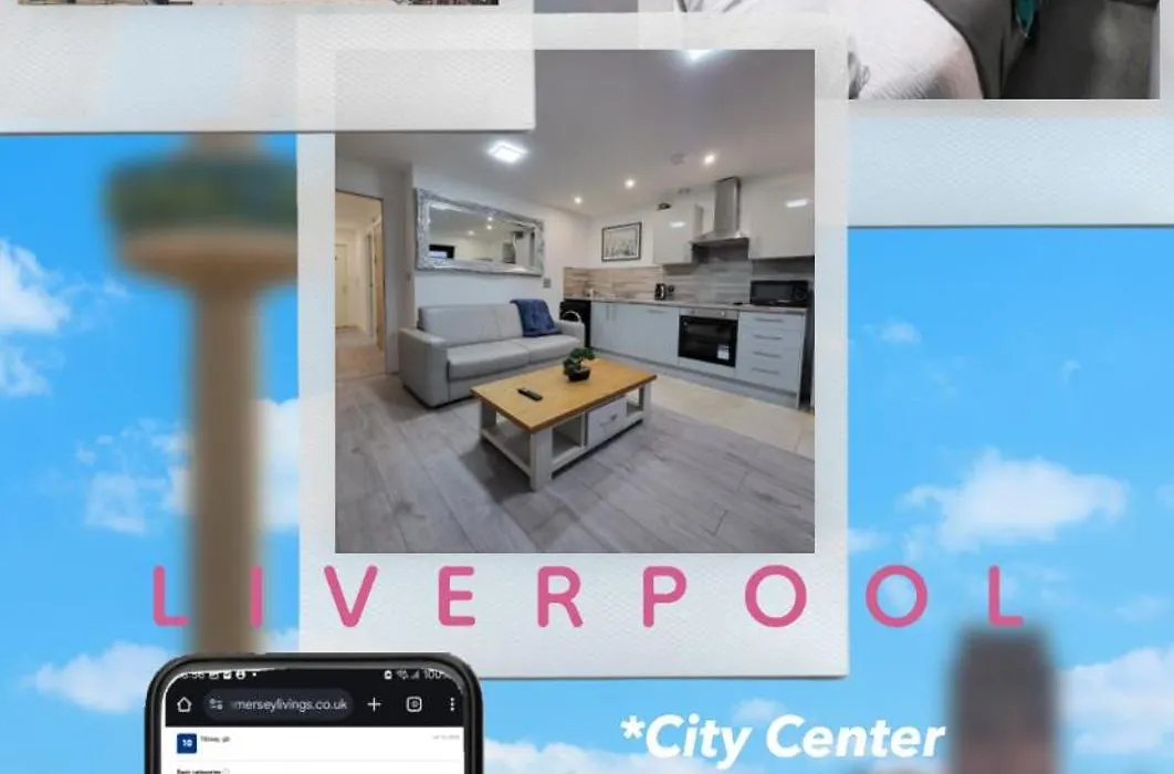 Sidemersey Livings - Magical Garden In Benson Street Apartment Liverpool